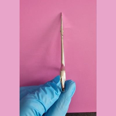 Forbicina Professionale per Baffi & Sopracciglia - Acciaio inox Nevida KE01-133