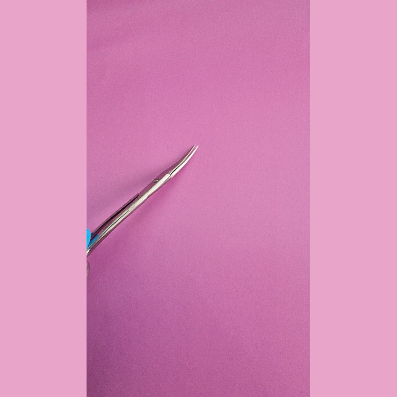 Forbicina Professionale Manico Curvo - Punta Curva Sottile - Acciaio inox Nevida KI-01-109