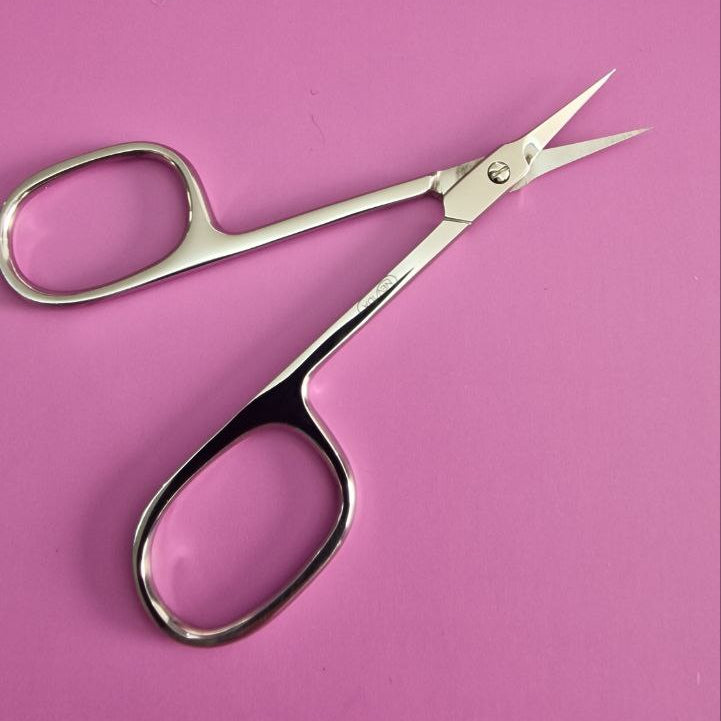 Forbicina Professionale Pellicine Punta Dritta Sottile - Acciaio inox Nevida KI-01-108